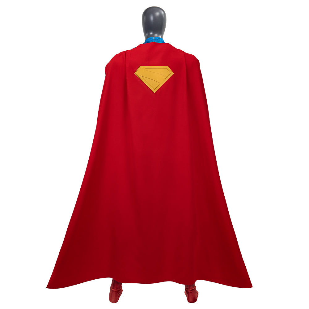 Superman Cosplay Superman Costume Superhero Jumpsuit With Cape 2025 Printed ACcosplay