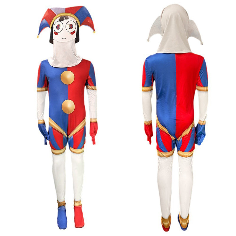Pomni Hoodie Costume The Amazing Digital Circus Cosplay Halloween Clow –  ACcosplay