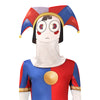 The Amazing Digital Circus Cosplay Costumes Cartoon Clown Pomni Jumpsuit Halloween Party Suit