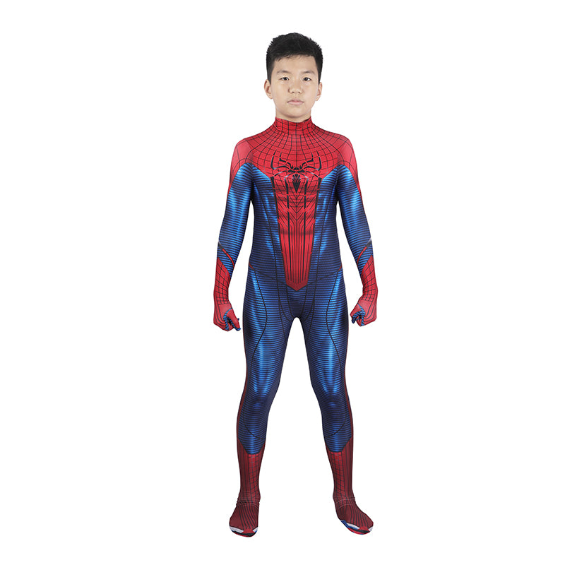 The Amazing Spider-Man PS5 Cosplay Costume Peter Parker Jumpsuit Kids