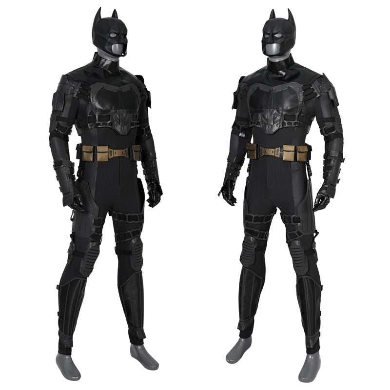 The Flash Movie Batman Cosplay Costume Superhero Batman Jumpsuit Cloak Halloween Party Suit