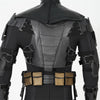 The Flash Movie Batman Cosplay Costume Superhero Batman Jumpsuit Cloak Halloween Party Suit