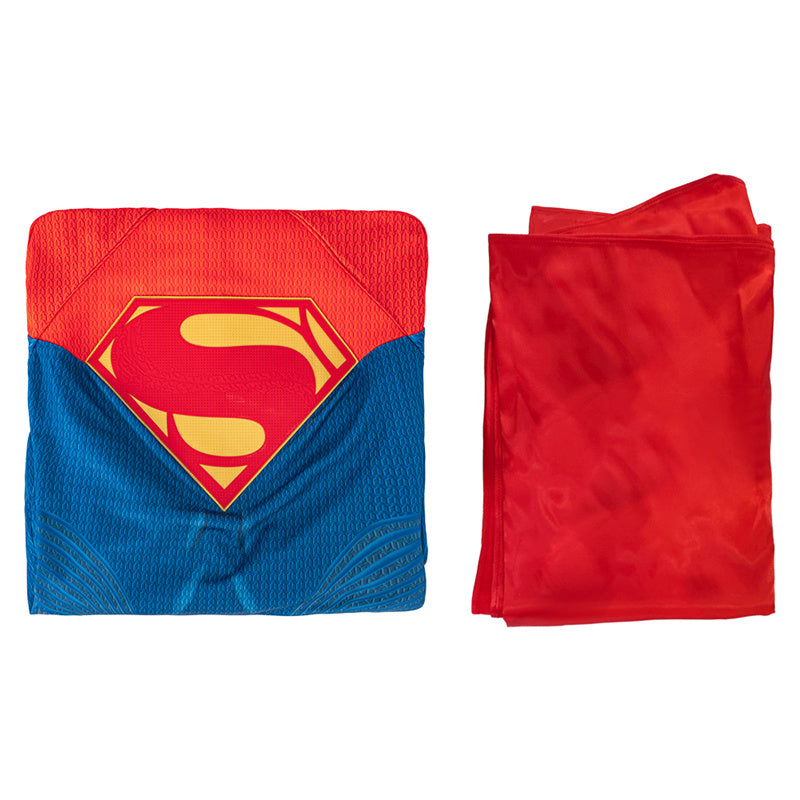 2023 Movie The Flash SuperGirl Cosplay Costumes Jumpsuit Cape Halloween Carnival Suit