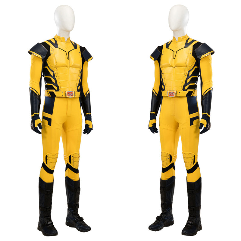 Deadpool 3 The Wolverine Cosplay Costume Superhero James Howlett Outfit Halloween Carnival Suit