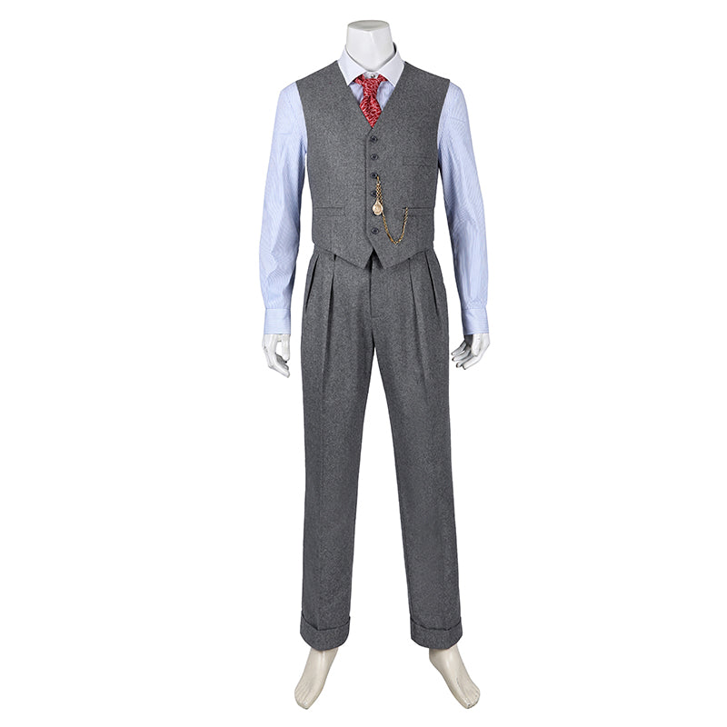 Tommy Shelby Costume Peaky Blinders S6 Tommy Cosplay Coat Outfit Halloween Carnival Suit