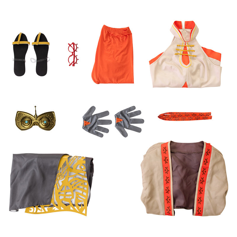 TOTK Purah Cosplay The Legend of Zelda Tears of the Kingdom Purah Costume Outfit