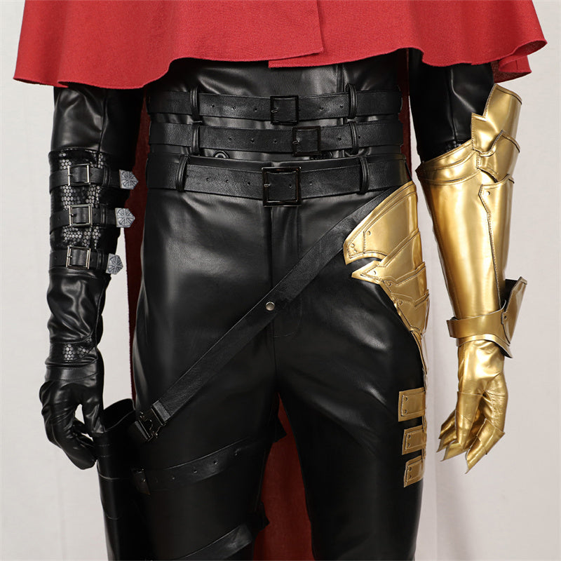 Ff7 Vincent Valentine Cosplay Final Fantasy VII Rebirth Costumes Halloween Carnival Suit