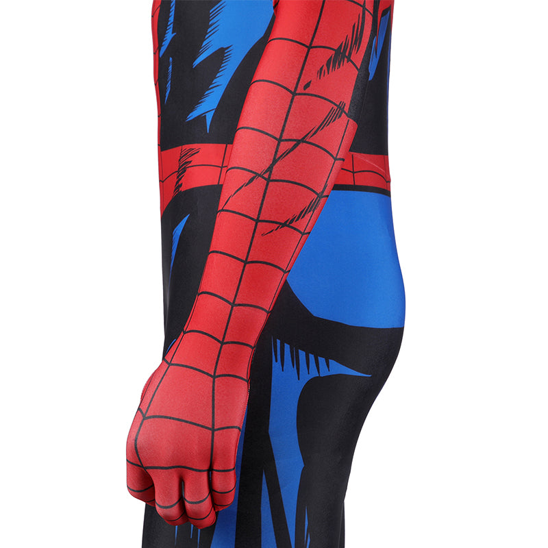 Spider-Man Ps5 Cosplay Costume Spider-man Vintage Comic Book Suit Jumpsuit Mask