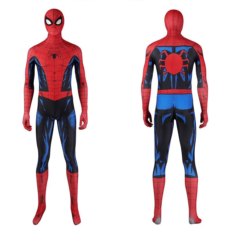 Spider-Man Ps5 Cosplay Costume Spider-man Vintage Comic Book Suit Jumpsuit Mask