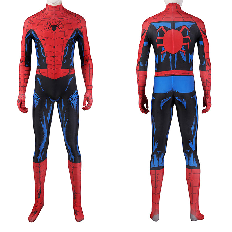 Spider-Man Ps5 Cosplay Costume Spider-man Vintage Comic Book Suit Jumpsuit Mask