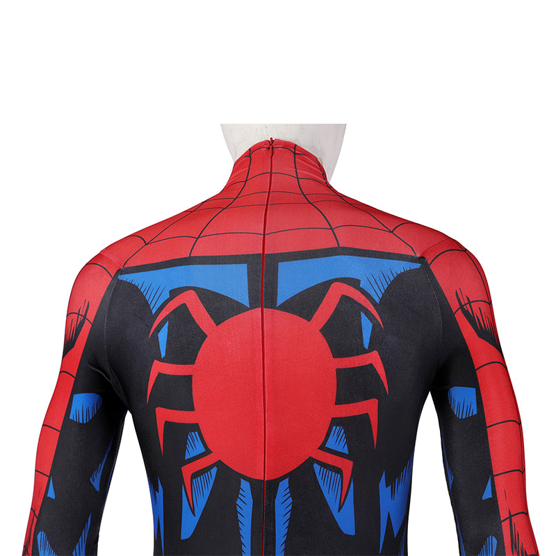 Spider-Man Ps5 Cosplay Costume Spider-man Vintage Comic Book Suit Jumpsuit Mask