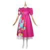 2023 Movie Weird Barbie Cosplay Costume Kate McKinnon Weird Doll Dress Halloween Suit