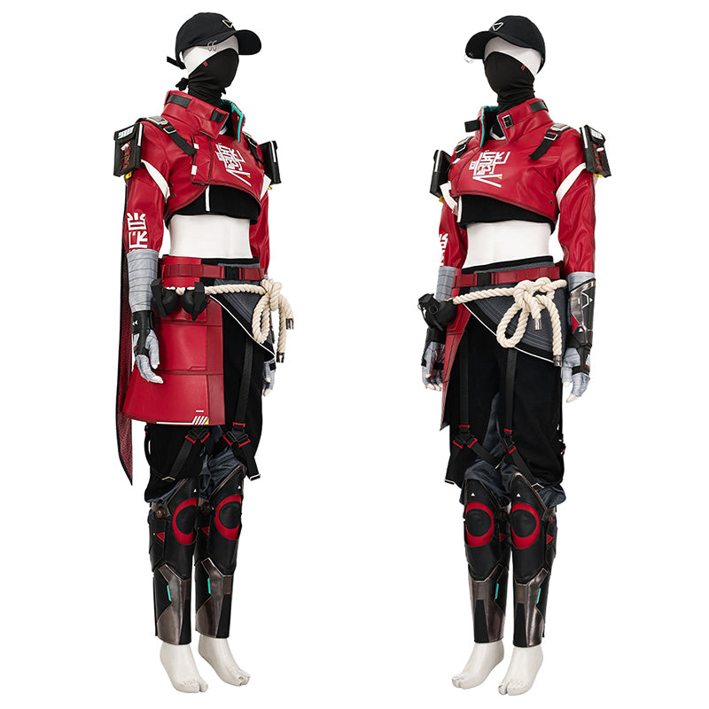 Street Smart Wraith Cosplay Game Apex Legends Costume Halloween Party Suit