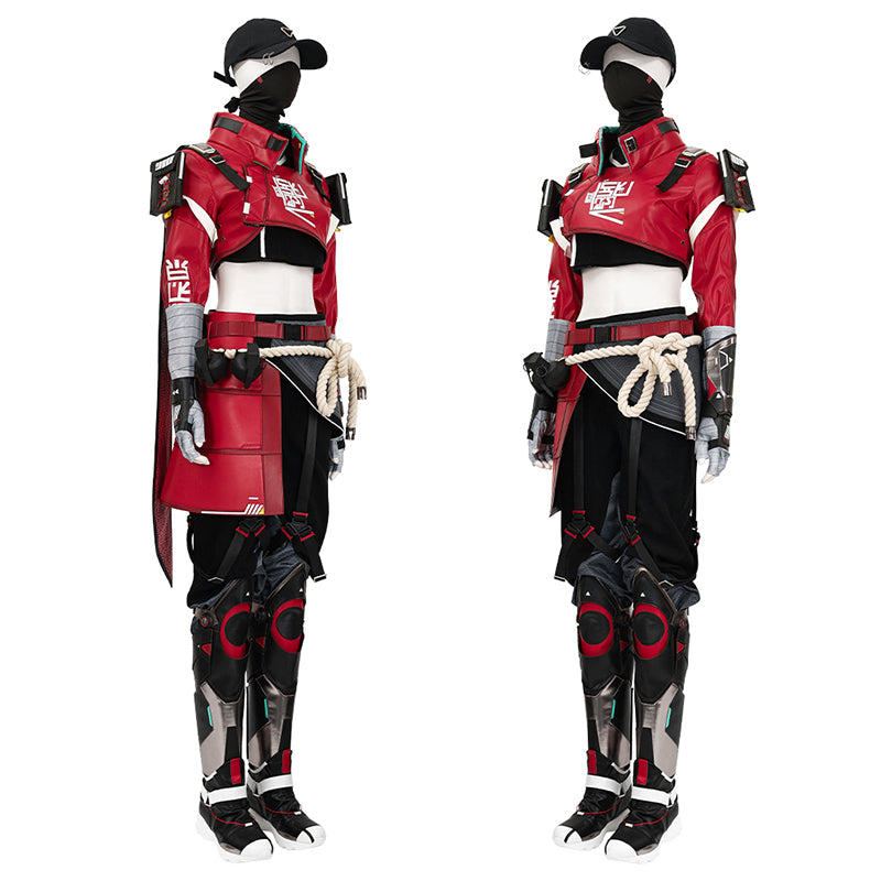 Street Smart Wraith Cosplay Game Apex Legends Costume Halloween Party Suit