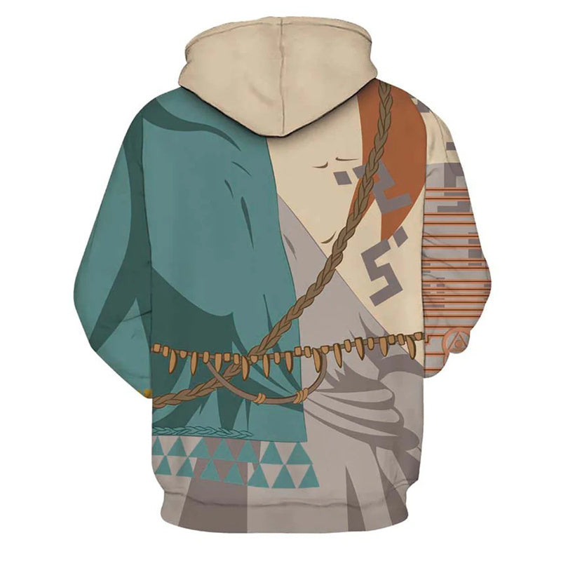The Legend of Zelda: Tears of the Kingdom Cosplay Zelda Hoodie Sweatshirt Jacket