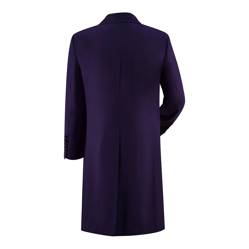 Doctor Who 11th Doctor Matt Smith Cosplay Costume The Eleventh Dr New Purple Coat