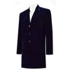 Doctor Who Cosplay Costume 12th Doctor Christmas Special Black Velvet Coat