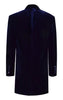 Doctor Who Twelfth 12th Doctor Navy Blue Velvet Coat Cosplay Costume