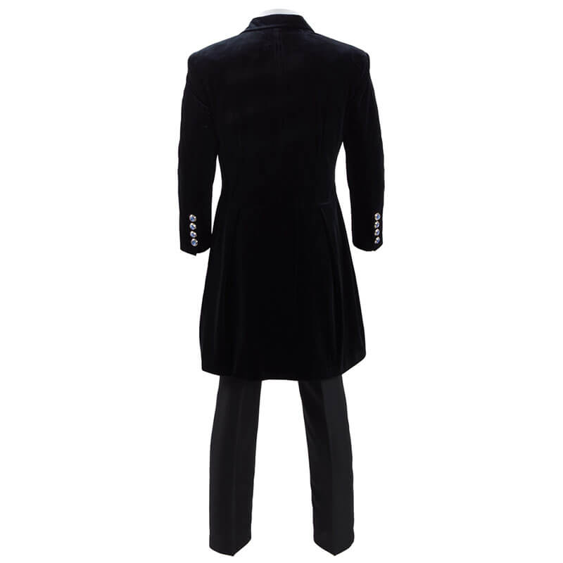 Doctor Who 12th Doctor Coat Dr Mysterio Cosplay Costume Velvet Coat For Sale - ACcosplay