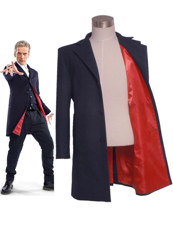 Accosplay Doctor Who 12th Doctor Coat Costume For Halloween Cosplay Men - ACcosplay