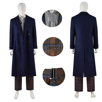 Doctor Who Coat 12th Twelfth Doctor Coat Peter Capaldi Costume For Hal ...