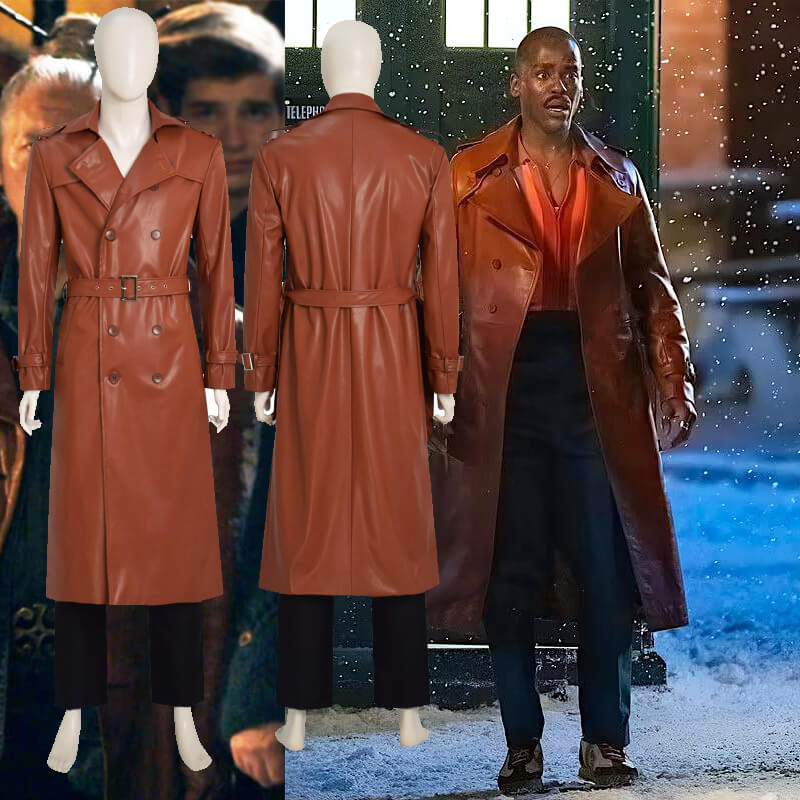 15th Doctor Leather Coat