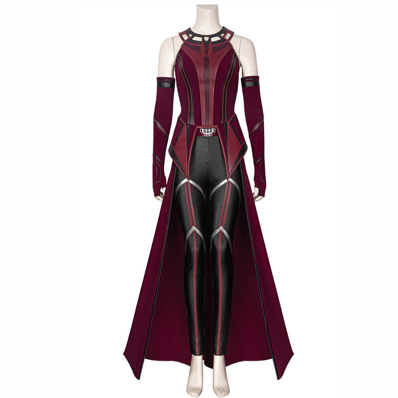 2021 WandaVision New Scarlet Witch Cosplay Suit Wanda Maximoff Cosplay Costume