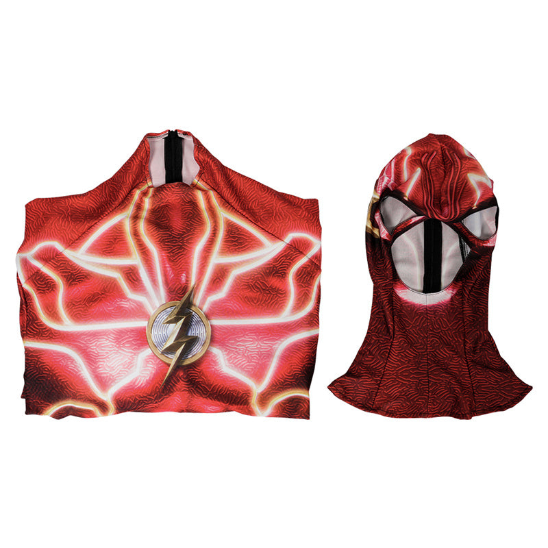 The Flash Barry Allen Cosplay Costume 2023 Flash Red Jumpsuit Halloween Carnival Suit