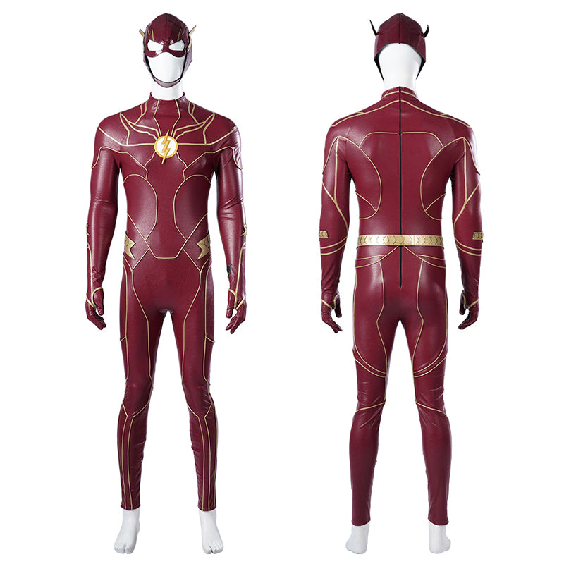 2023 The Flash Barry Allen Cosplay Costume Superhero Flashman Bodysuit