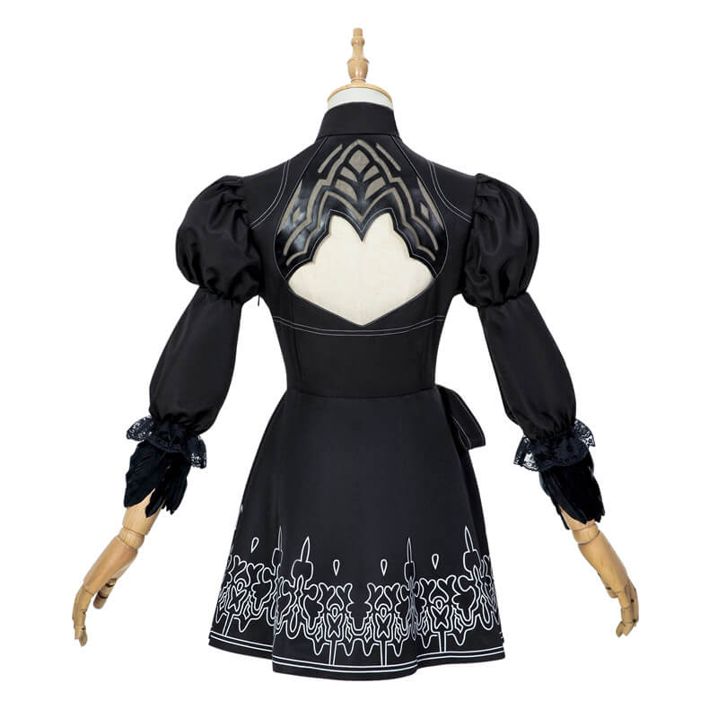 2b dress design I made this 2b fanart with batik inspired dress. This kind of unusual, so I hope you like it : r/nier