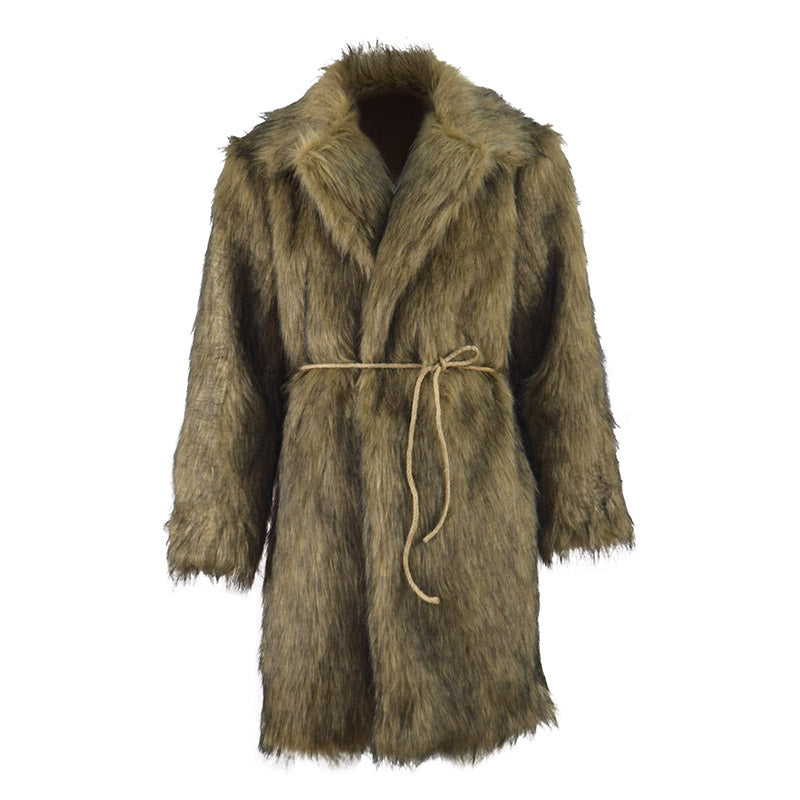 The Second Doctor Fur Coat Cosplay Costumes from The Abominable Snowma ...
