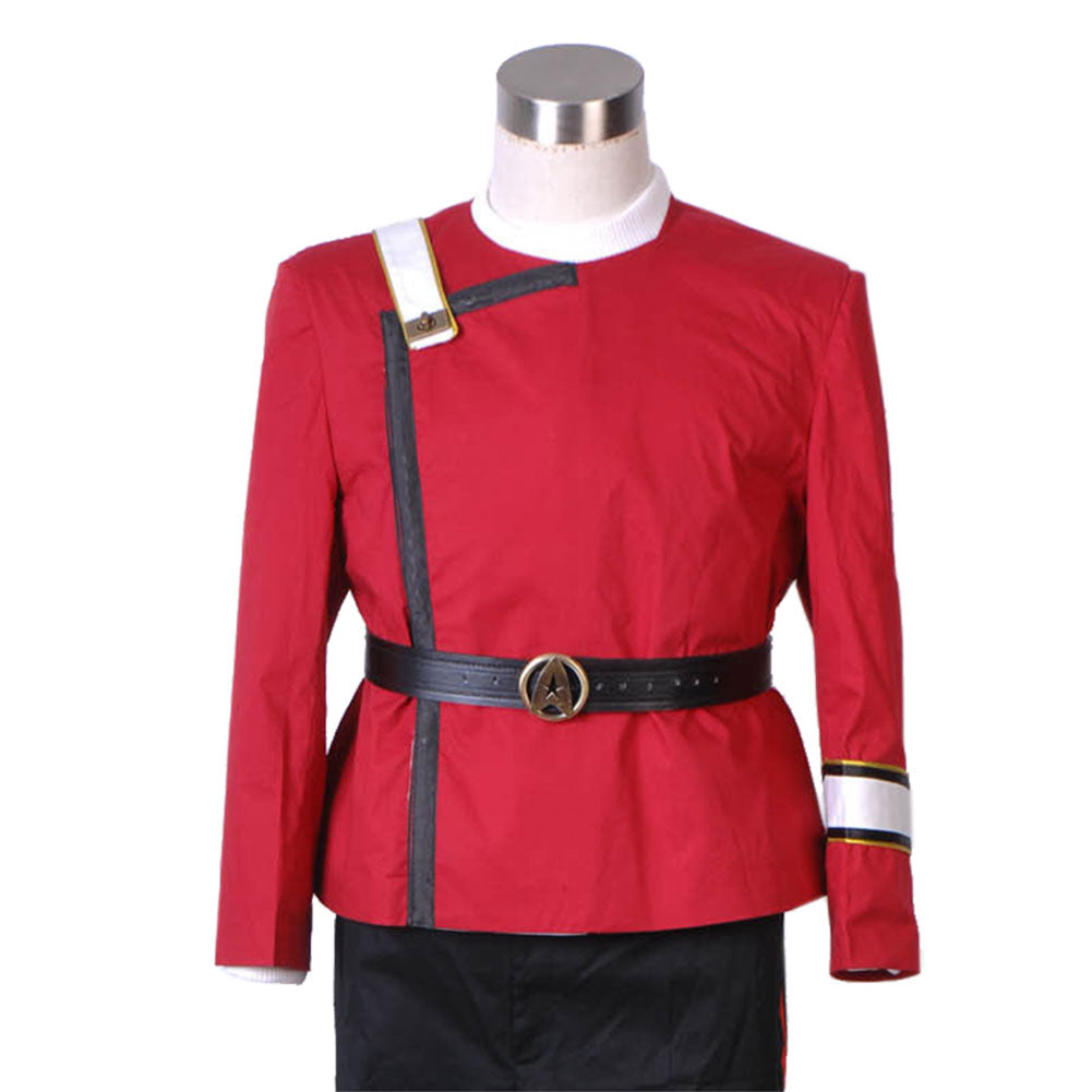 Star Trek TOS II Wrath of Khan James T. Kirk Starfleet Uniform Costumes - ACcosplay