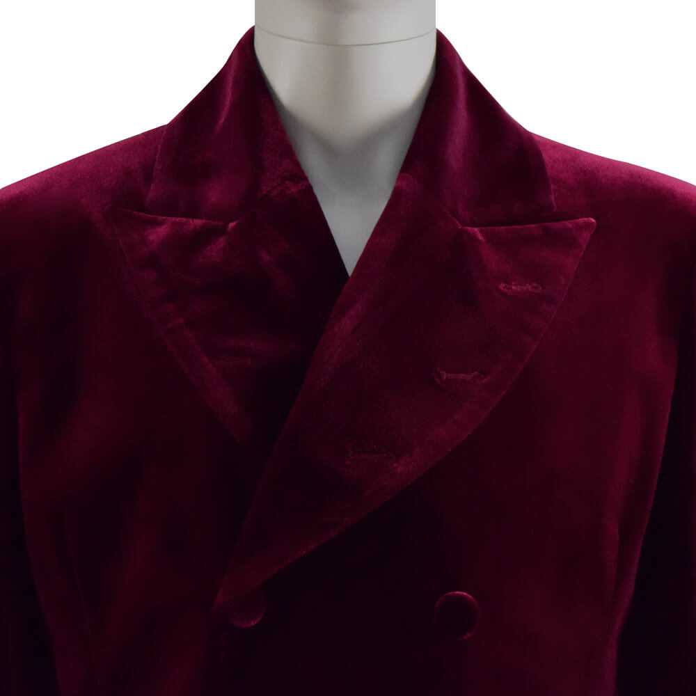 Doctor Who Fourth 4th Doctor Coat Double Breasted Velvet Cosplay Costume for Sale - ACcosplay