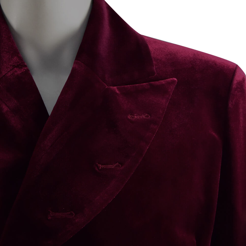 Doctor Who Fourth 4th Doctor Coat Double Breasted Velvet Cosplay Costume for Sale - ACcosplay