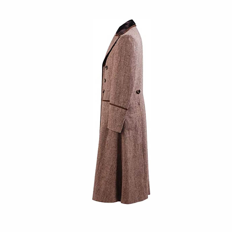 Doctor Who Fourth 4th Doctor Brown Coat Costume For Halloween Cosplay - ACcosplay