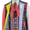 Doctor Who sixth 6th Doctor Colorful Lattice Jacket Coat Suit Cosplay Costume - ACcosplay