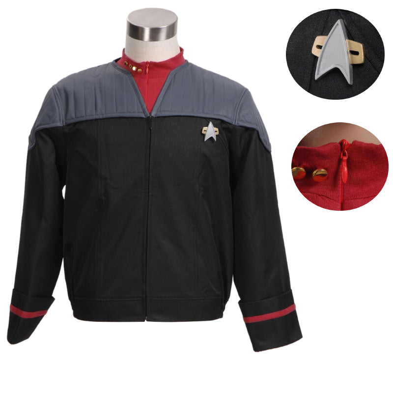 Star Trek Generations Jean-Luc Picard Jacket Shirt Coat ACcosplay
