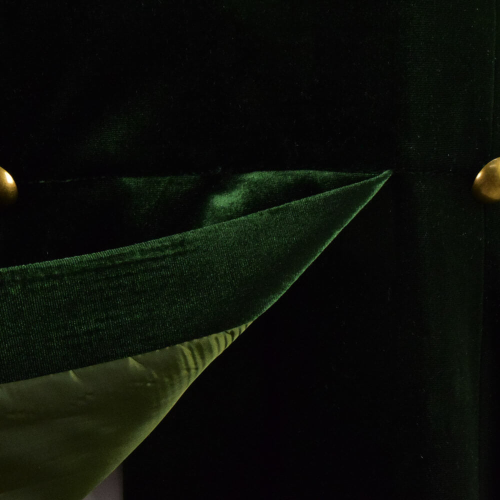 Doctor Who Eighth 8th Velvet Dark Green Coat Cosplay Costume Ideas - ACcosplay