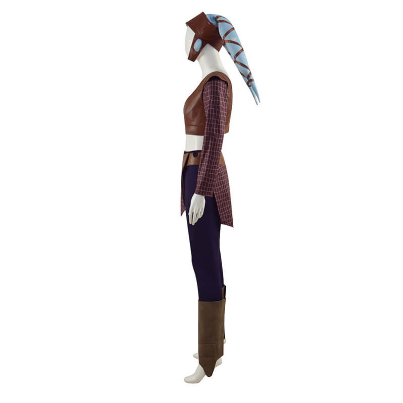 Star Wars Aayla Secura Cosplay Costume Carnival Suit Halloween for Women