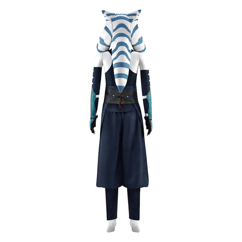 Star Wars The Mandalorian S2 Ahsoka Tano Cosplay Costume Halloween Carnival Outfit