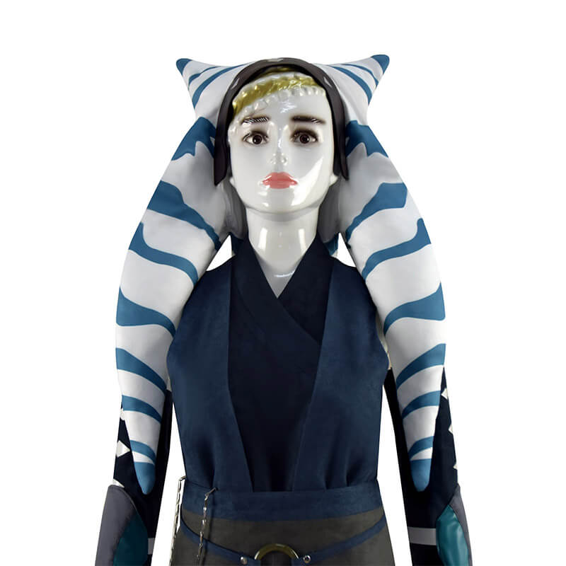 Star Wars The Mandalorian S2 Ahsoka Tano Cosplay Costume Halloween Carnival Outfit