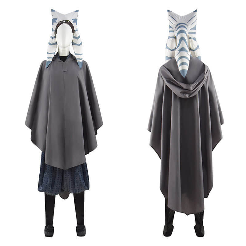 Ahsoka Tano Cosplay Costumes Star Wars The Mandalorian Women Halloween Costumes