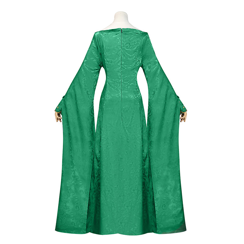 green dress in house of dragon House of the Dragon Helaena Targaryen Women Green Dress Party Carnival Halloween Cosplay Costume