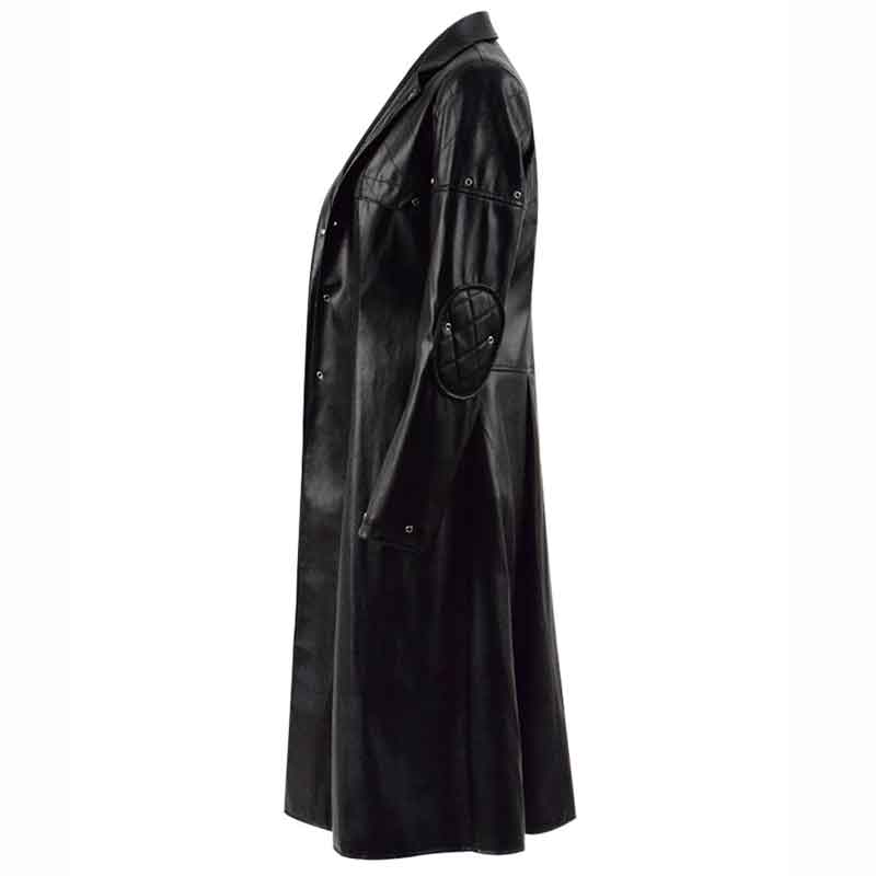 Alita Battle Angel Alita Coat Black Jacket Cosplay Costume - ACcosplay