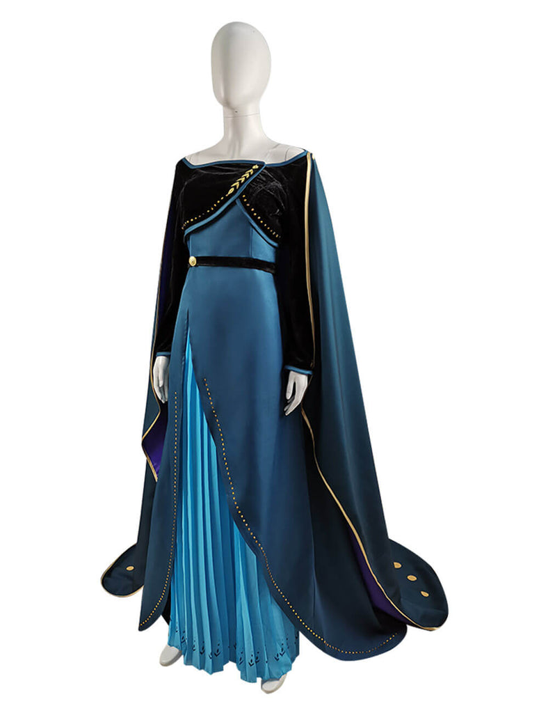 Frozen 2 Anna Queen Dress Cosplay Costume For Adults ACcosplay