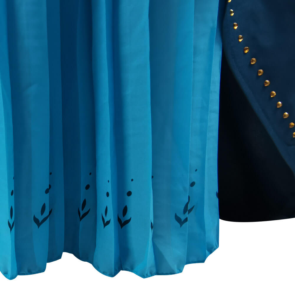 Disney Frozen 2 Anna Queen Dress Cosplay Costume For Adults ACcosplay - ACcosplay