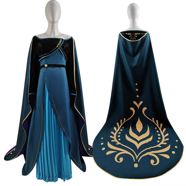 Frozen 2 Anna Queen Dress Cosplay Costume For Adults ACcosplay, M