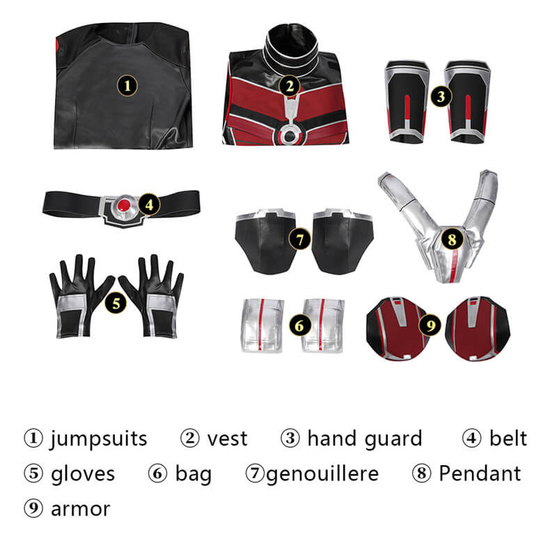 2023 Ant-Man 3 Costumes Ant-Man and the Wasp Quantumania Scott Lang Cosplay Outfit for Halloween
