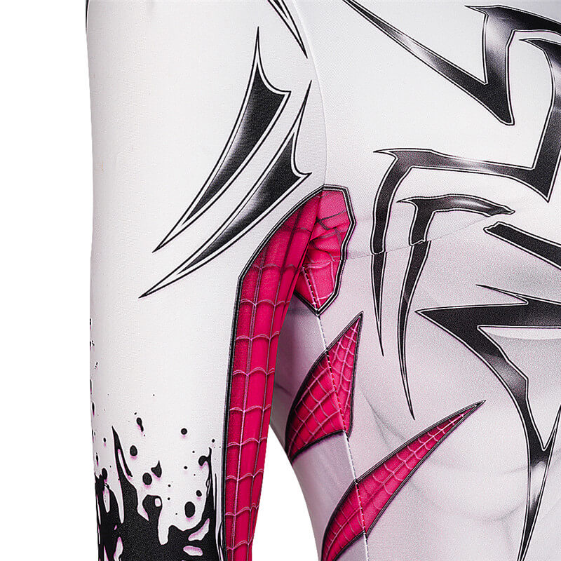 Anti Venom Gwen Stacy Cosplay Costume Spider-Gwen Venom Bodysuit