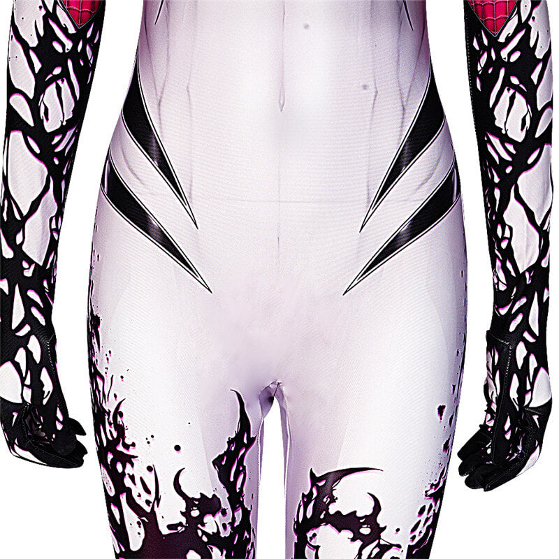 Costume Cosplay Anti-Gwenom Gwen Stacy Venom Zentai Suit Bambini Adulti –  Costume Cosplay